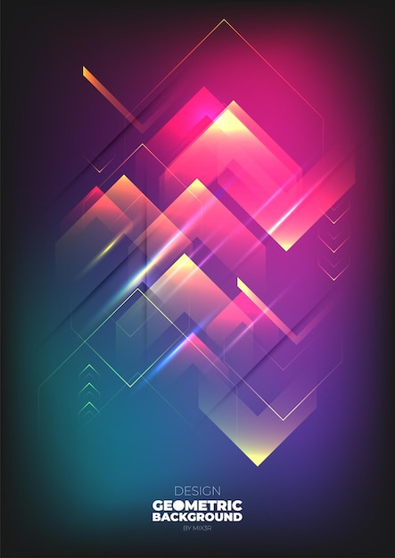 technology background color vector for web and design