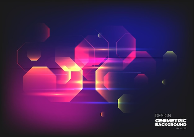 Technology background color vector for web and design