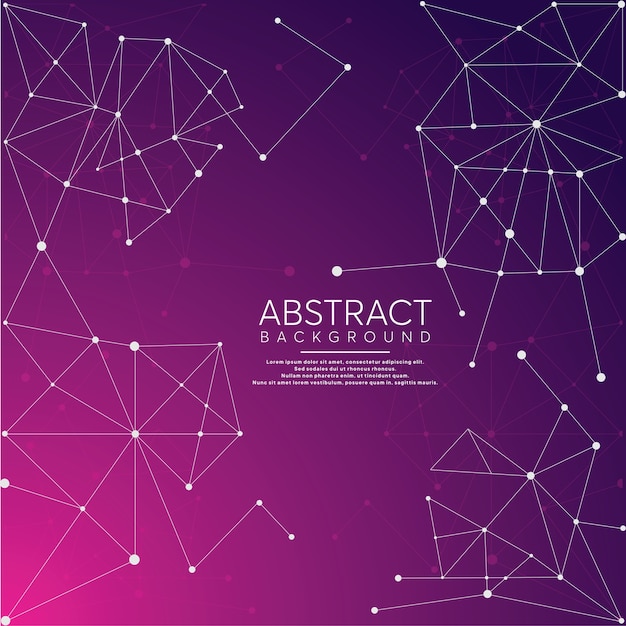 Technology background with gradient colors