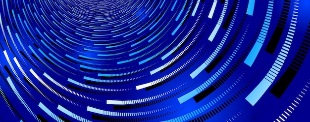 technology vector abstract background with lines big data flow, 3d abstraction of nanotechnology and science, electronics and digital style, wire net dimensional perspective.
