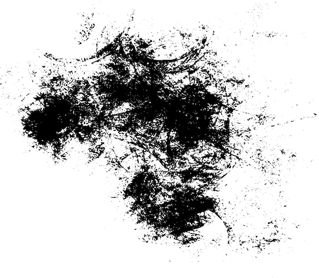 Tekstur vektor grunge rustic dengan butiran dan noda Latar belakang noise abstrak Permukaan usang Kotor dan rusak Latar belakang kasar yang detail Ilustrasi grafik vektor dengan EPS10 putih transparan