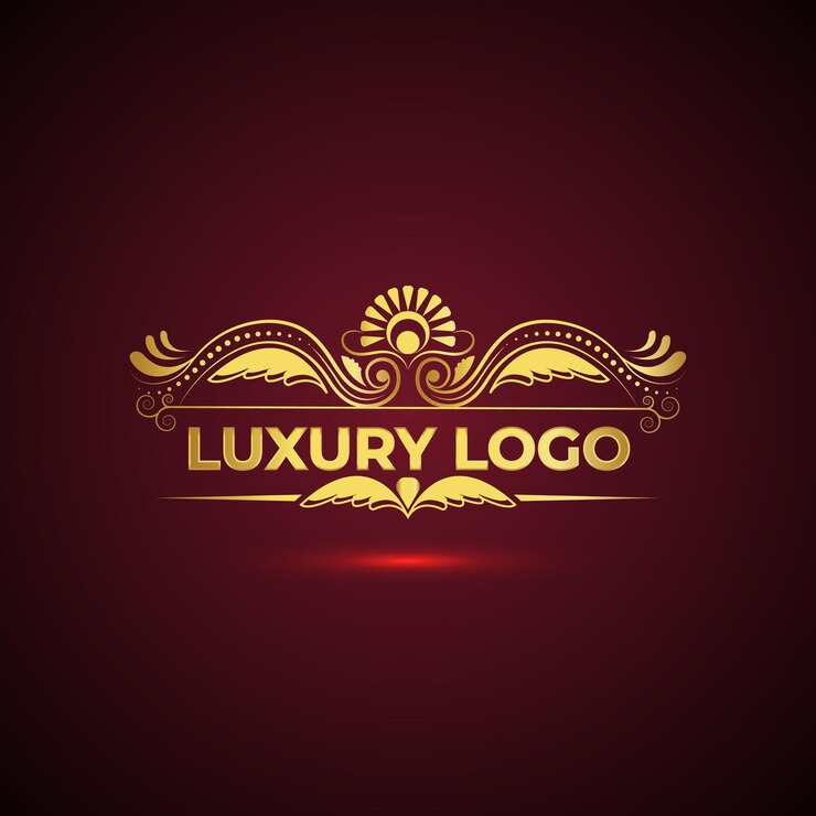 Templat desain logo elegan mewah