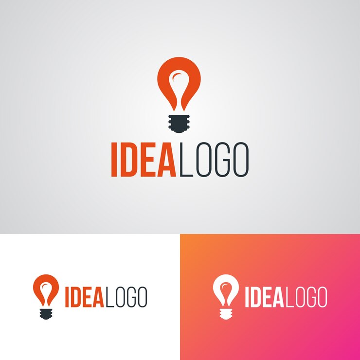 Vector templat desain logo ide kreatif