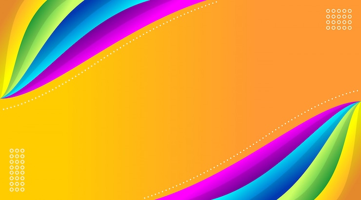 Vector templat latar belakang gradien warna-warni geometris