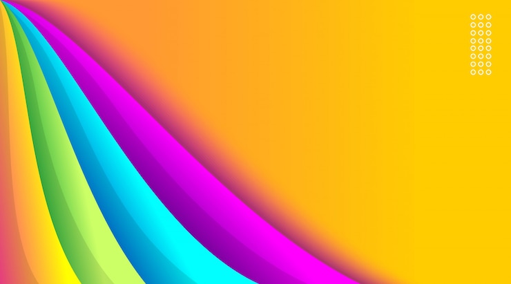 Vector templat latar belakang gradien warna-warni geometris
