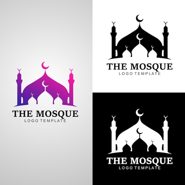 Templat logo Islami