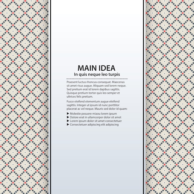 text background with colorful pattern. useful for presentations, advertising and web design.