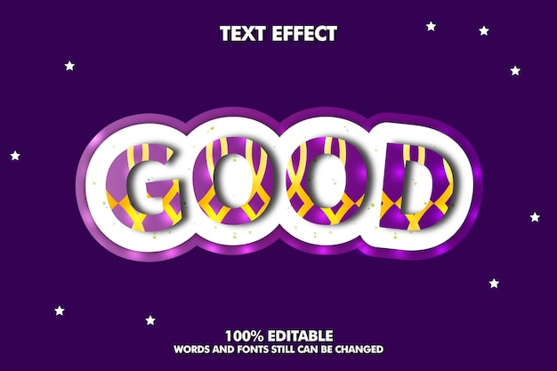 Text Effect Editable