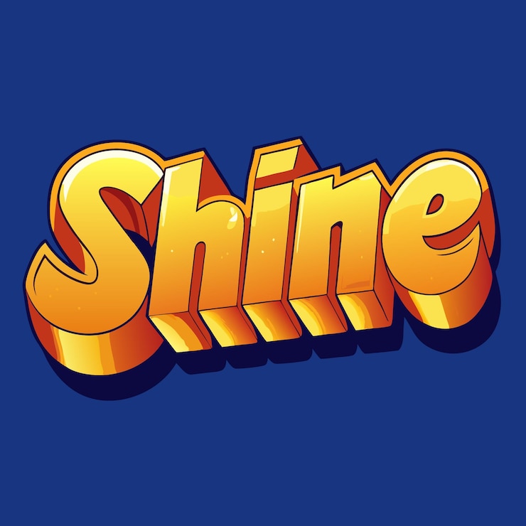 Vector text effect illustration by ai generation