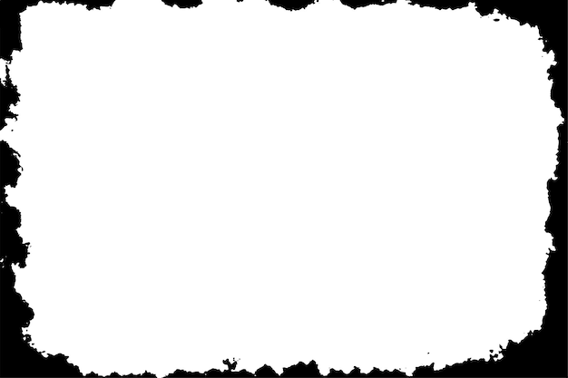 Textured Black and White Frame