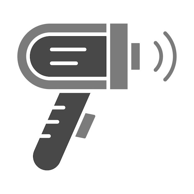 Thermometer Gun Icon