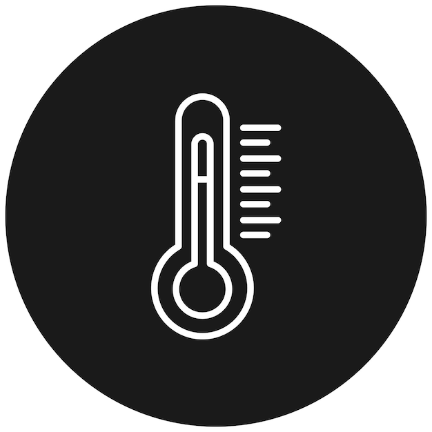 Thermometer vector icon Can be used for Medicine I iconset