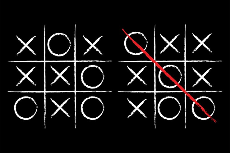 Vector tic tac toe game