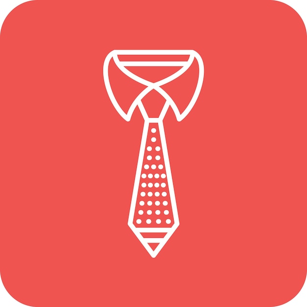Tie icon vector image Can be used for Business and Office