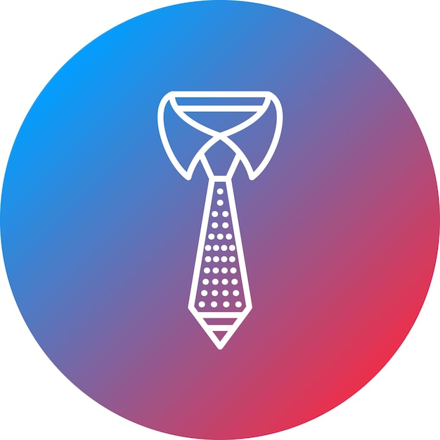 Tie icon vector image Can be used for Business and Office