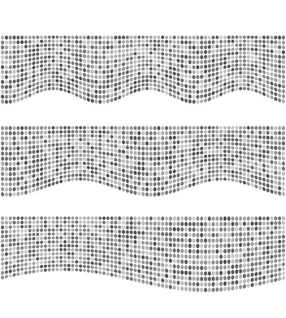 tool brush set random gray pixel pattern for design element33