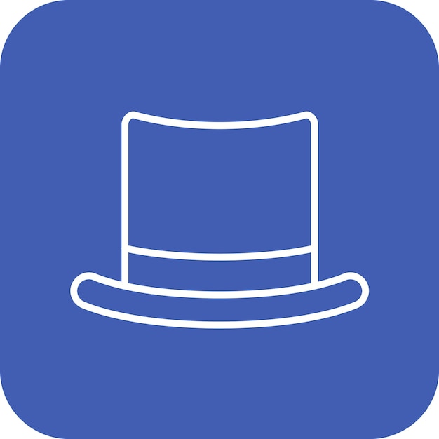 Top Hat icon vector image Can be used for Circus