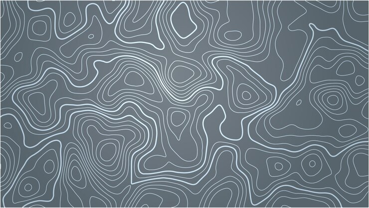 Vector topographic map contour lines background vector