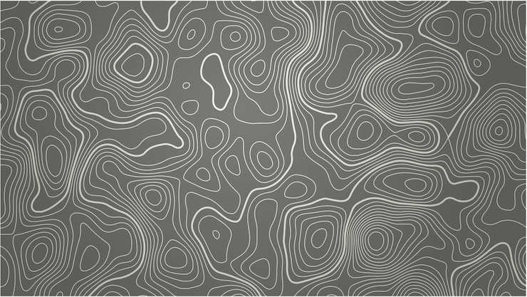 Vector topographic map contour lines background vector
