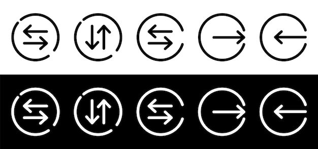 transfer icon data transfer icon isolated sign symbol vector illustration for infographics website