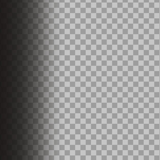 Transparent grid background Vertical gradient shadow Checkered pattern design Black to grey fade