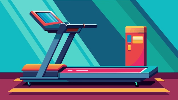treadmill vector graphics illustration EPS source file format lossless scaling icon design