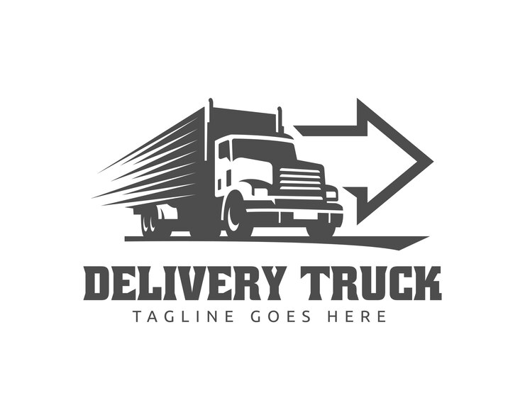 Vector truck logo