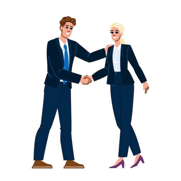 trust handshake agreement vector