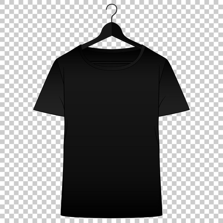 Tshirt mockup Man clothes front view Tshirt template for fashion design presentation or advertising