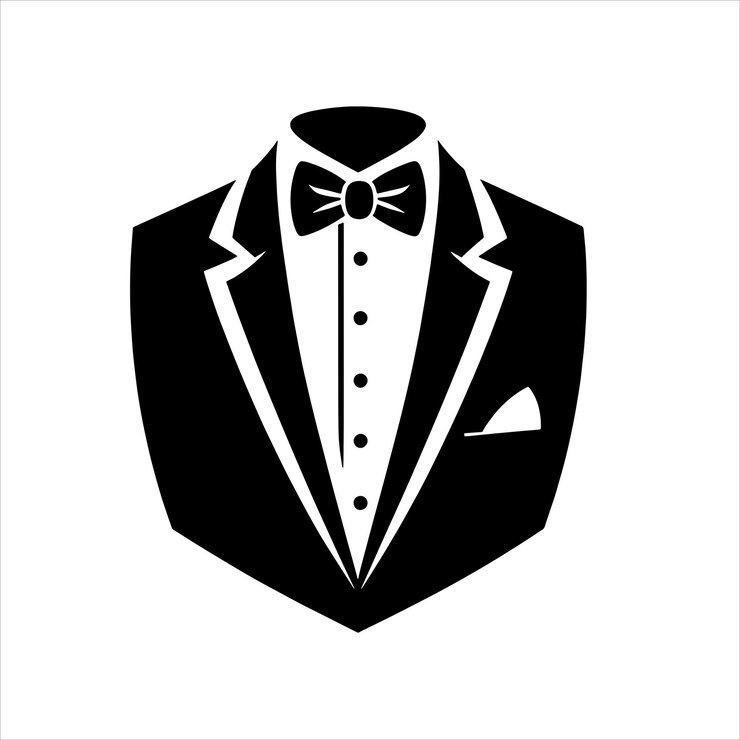 Vector tuxedo svg
