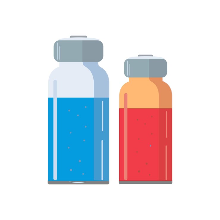 Two medications for injection