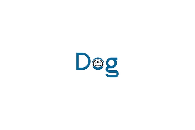 Typographic logo vector illustration.