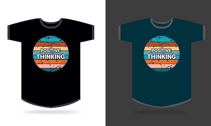 Vector typography tshirt design template