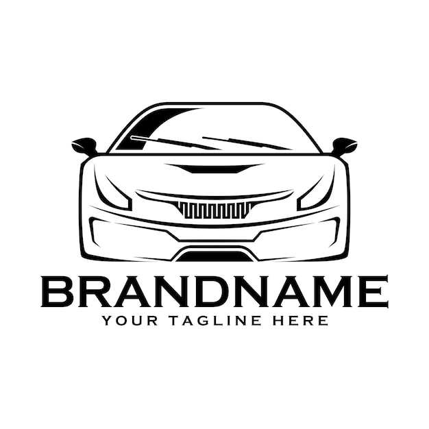 unique and eye catching sports car silhouette