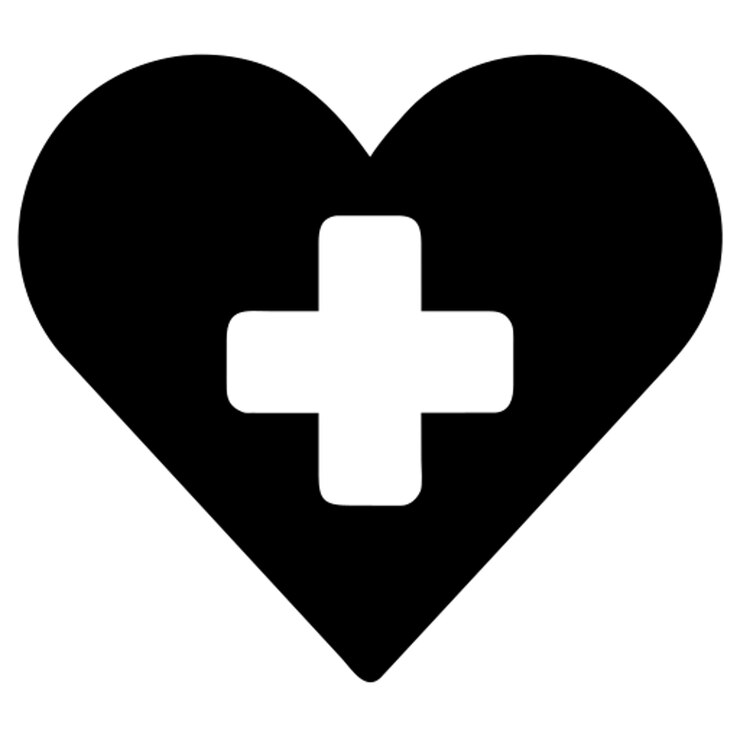 Vector unique shape heart different shape icon
