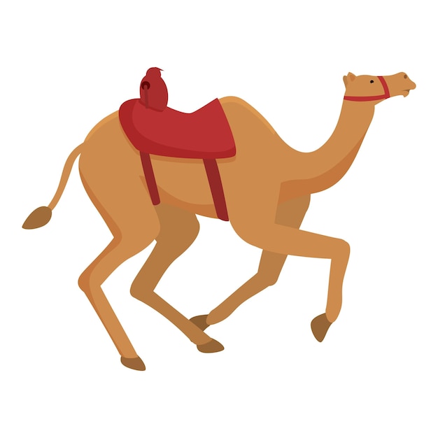 United emirates icon cartoon vector Activity camel sport