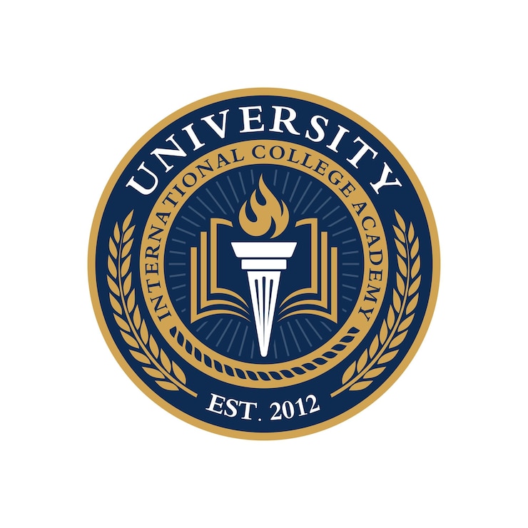 Vector university college school badge logo design vector image education badge logo design