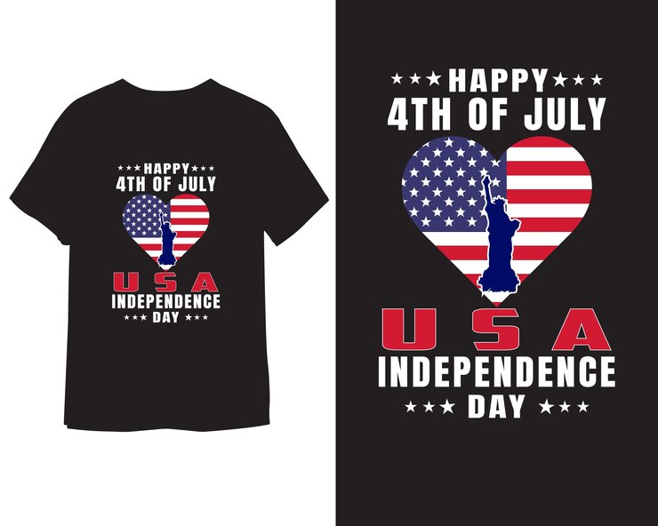 usa independence day t shirt design