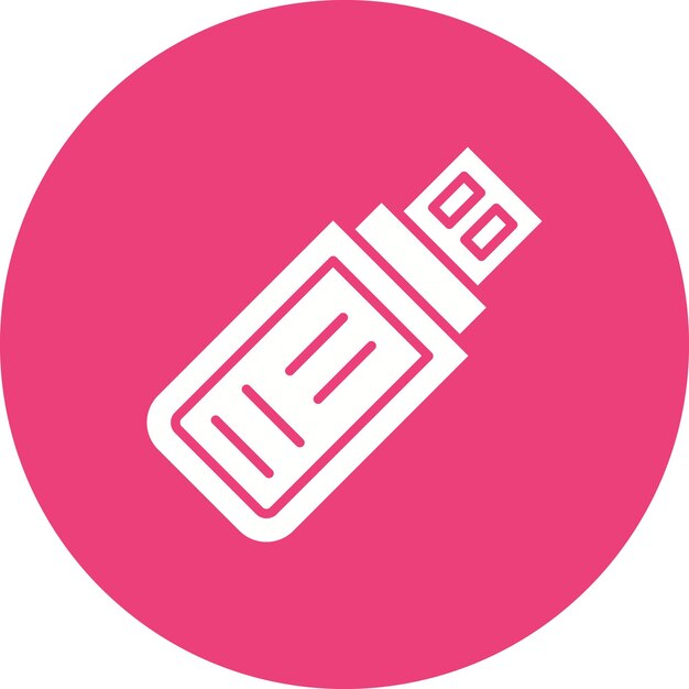 usb icon vector image can be used for cloud computing