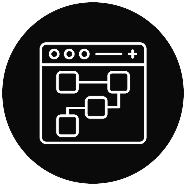 ux design icon vector image can be used for computer programming