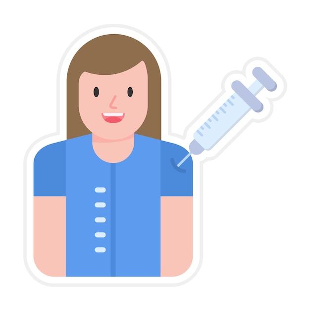 Vaccination vector icon Can be used for Health Checkup iconset