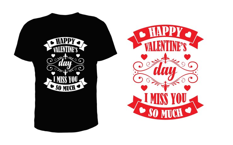 Valentines day t shirt design
