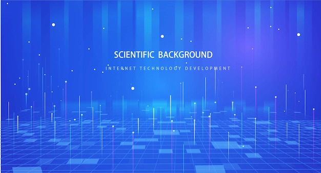vector abstract futuristic background