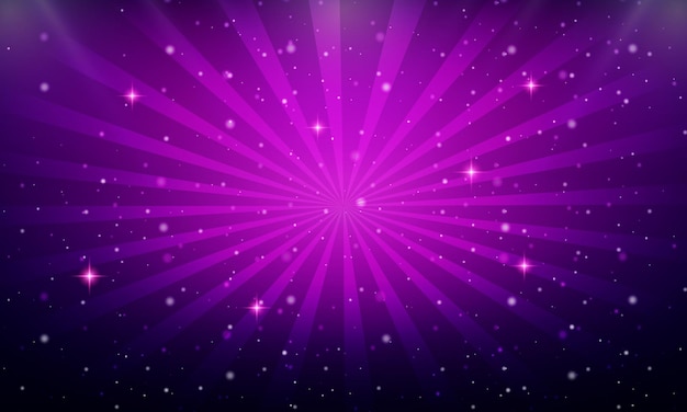 Vector abstract gradient background stars light and rays