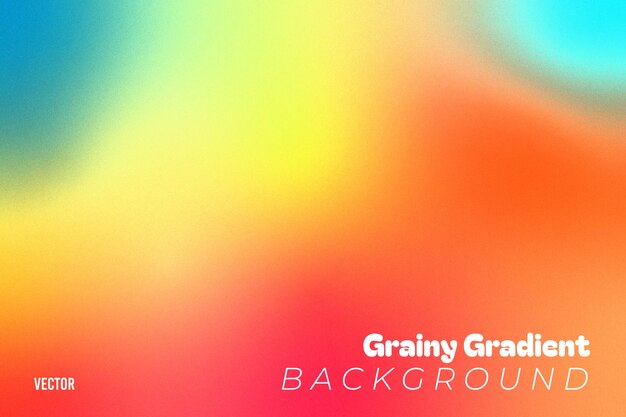 vector blue green pink red yellow and orange grainy gradient background pastel blurr colours noise