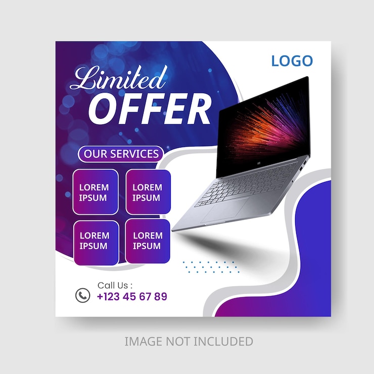 Vector vector creative digital business social media banner template