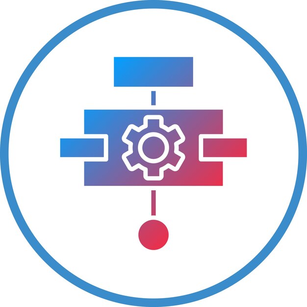 vector design algorithm icon style