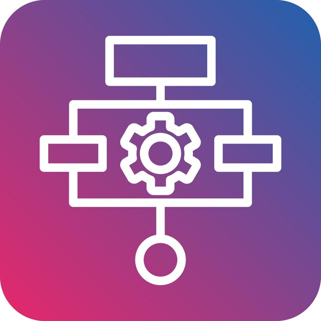 vector design algorithm icon style