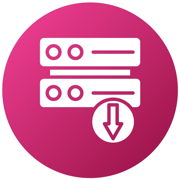 Vector Design Backup Icon Style