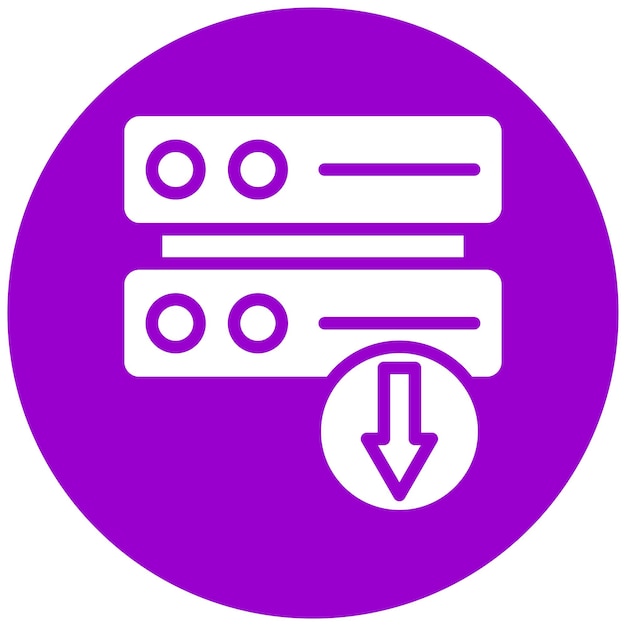 Vector Design Backup Icon Style